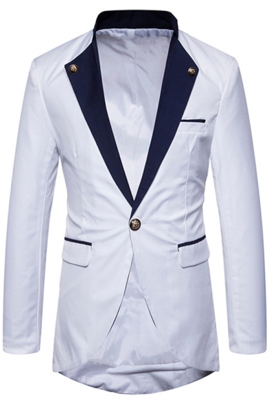 mens lapel collar coat