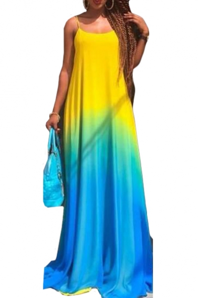 ombre summer dress