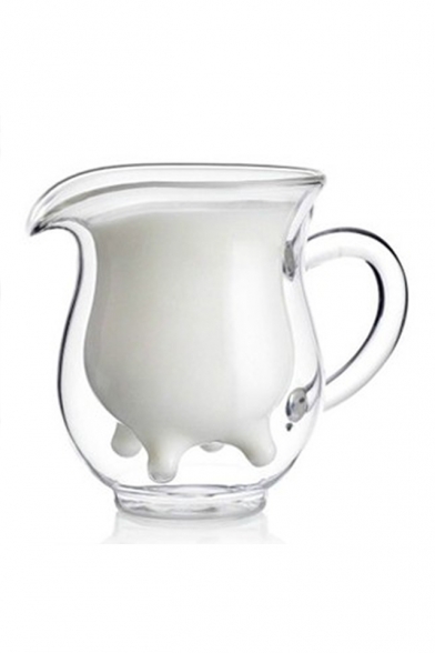 white glass cups