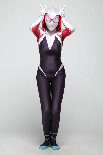 Cosplay Costume Slim Fit Tight Jumpsuits for Adults