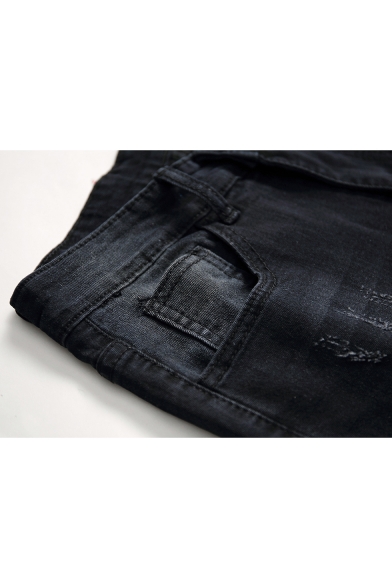 black jeans with side pockets