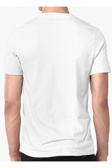 white round neck polo