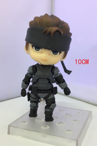 Metal Gear Solid Snake PVC Figure Model Toy Figurine 10cm