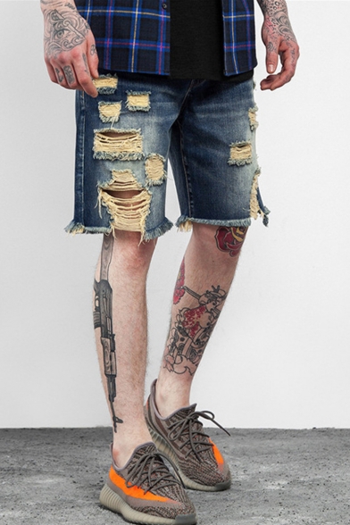 ripped jean shorts for guys