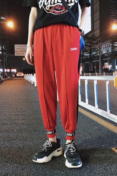 side tape track pants