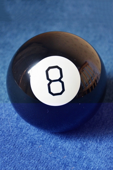 Funny Letter Number 8 Pattern Black Magic Ball Gift