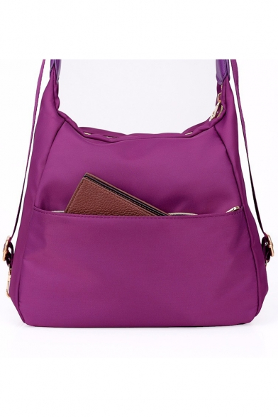Designer Convertible Bag Water Resistant Nylon Backpack for Women