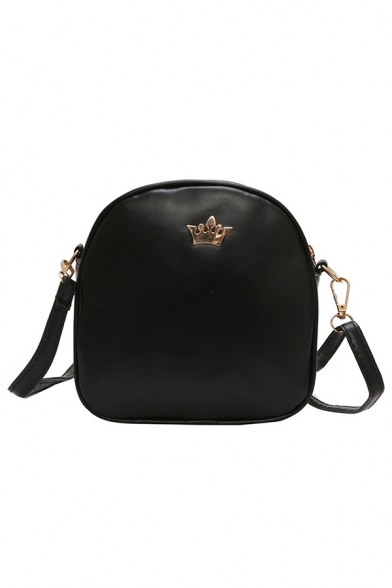 plain black cross body bag