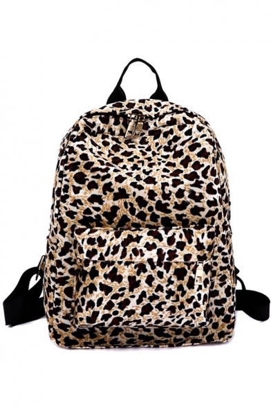 Hot Fashion Leopard Pattern Leisure Backpack 24*9*31 CM