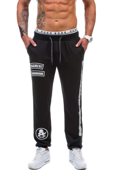 straight leg track pants mens