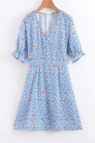 girls light blue dress