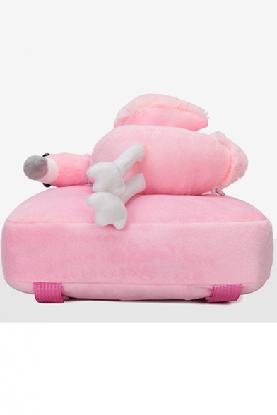 Cute Cartoon Goose Shaped Pink School Bag Backpack for Kids 25*6*31 CM