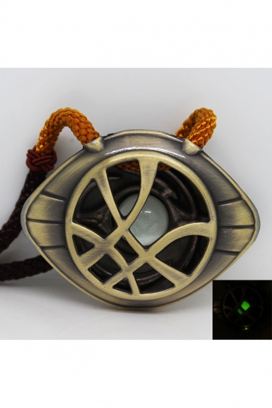 Vintage Braided String Cool Unique Luminous Necklace