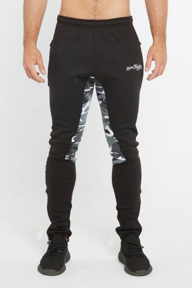 mens ankle zip joggers