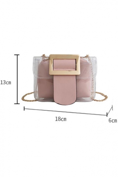 transparent sling bag