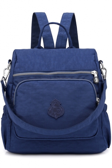 Outdoor Large Capacity Zipper Shoulder Bag Hiking Backpack 30*16*30 CM