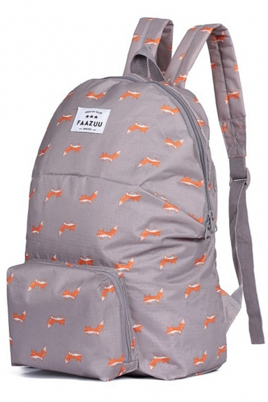 Lovely Cartoon Printed Waterproof Folding Light Backpack Outdoor Sports Backpack 45*45*60 CM