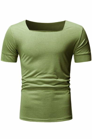 mens plain colored t shirts