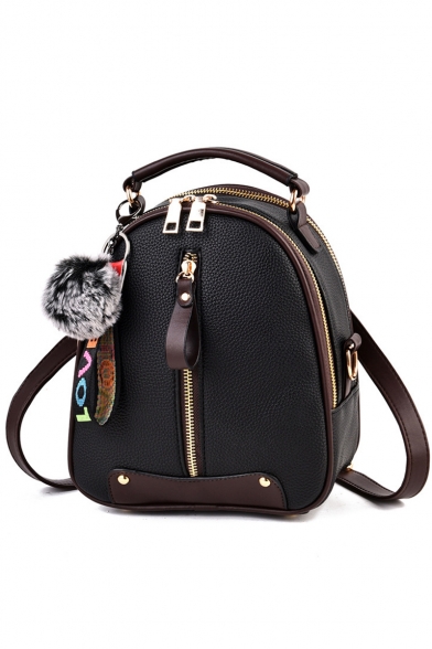 New Fashion Letter LOVE Ribbon Zipper Decoration Convertible Shoulder Bag Backpack 19*11*22 CM