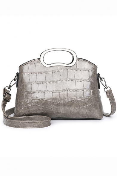 Popular Crocodile Pattern Multipurpose Crossbody Satchel Shoulder Bag Handbag 26*7*18 CM