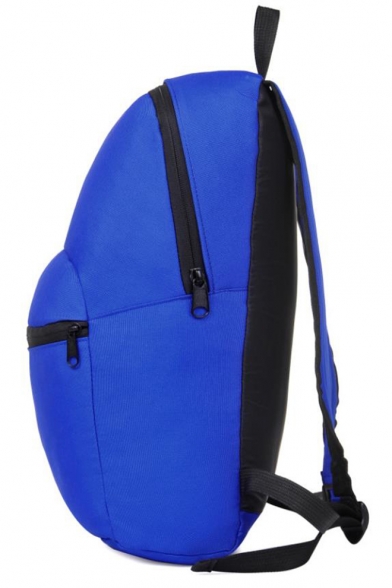 Simple Solid Color Outdoor Leisure Backpack 33*11*39 CM