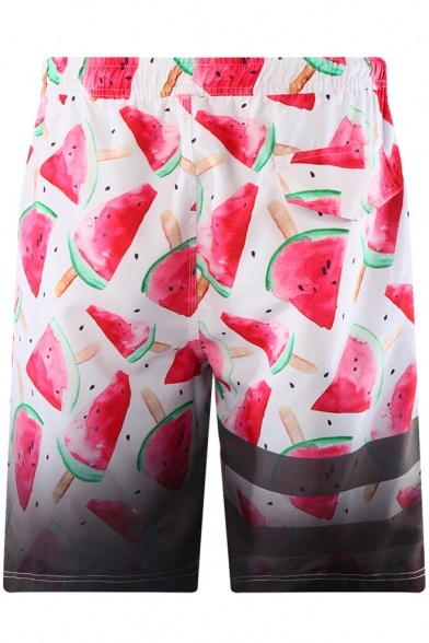 mens watermelon swim trunks