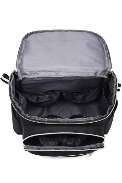 Designer Nylon Plain Backpack Large Capacity Backpack for Women