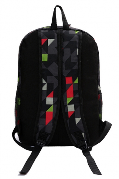 New Trendy Geometric Printed Large Capacity School Backpack Bookbag 30*16*43 CM