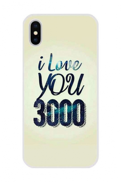 New Fashion Cool I Love You 3000 Print Phone Case for iPhone