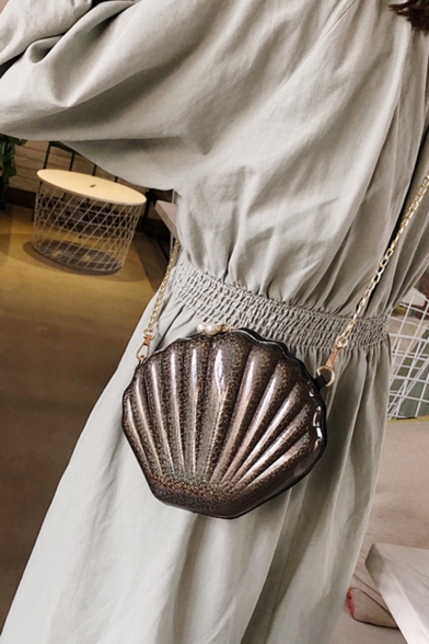 Summer Fashion Shell Shaped Long Strap Crossbody Bag 20*7*18 CM