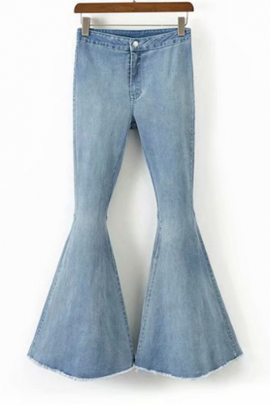stretchy flare jeans