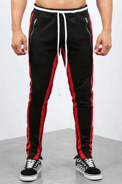 track pants with drawstring