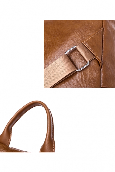 Popular Star Embellishment Soft Leather Casual Backpack Shoulder Bag 31*14*32 CM