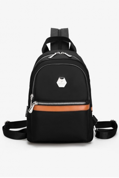 Designer Tape Patched Water Resistant Travel Shoulder Bag Backpack 20*7*28 CM