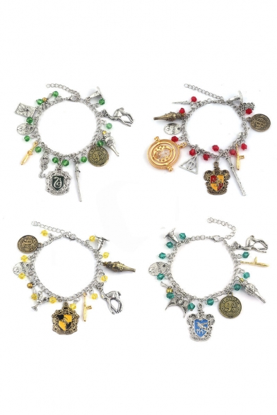 New Trendy Fashion Silver Combination Charm Bracelet for Gift