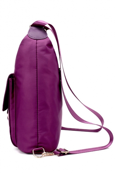 Women Nylon Waterproof Multi-function Backpack Lightweight Handbag