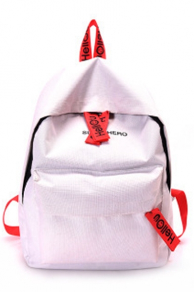 Popular Letter Printed Large Capacity School Bag Backpack 30*12*37 CM
