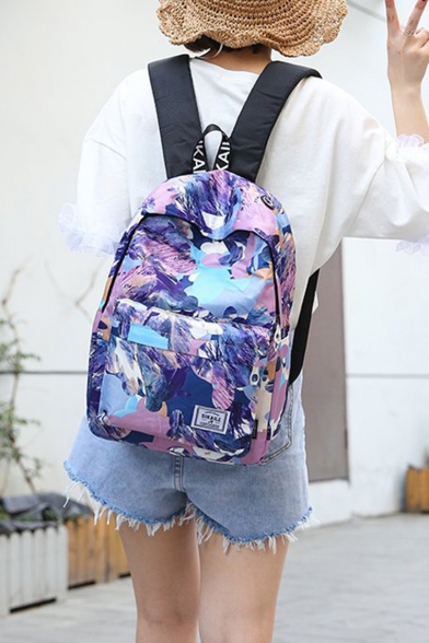 WXBP Female The New Leisure Lovely Panda Backpack Student School Bag Travel Toiletry Bag Garment Bags for Travel Bag Color : Red, Size : Free Size