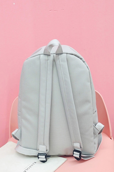 Trendy Butterfly Pattern Crisscross Bow Tied School Backpack 27*11*37 CM
