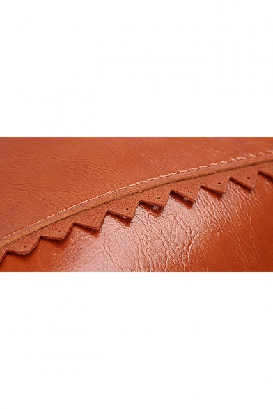 Designer Solid Color Gear Side PU Leather Oversize Tote Bag 30*14*30 CM