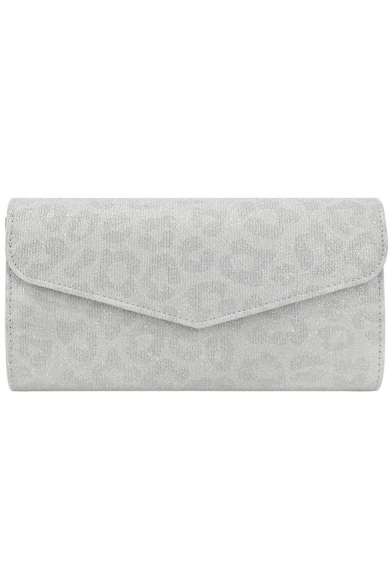 Simple Fashion Plain Glitter Evening Clutch Envelope Bag for Women 24*12.5*5.5 CM