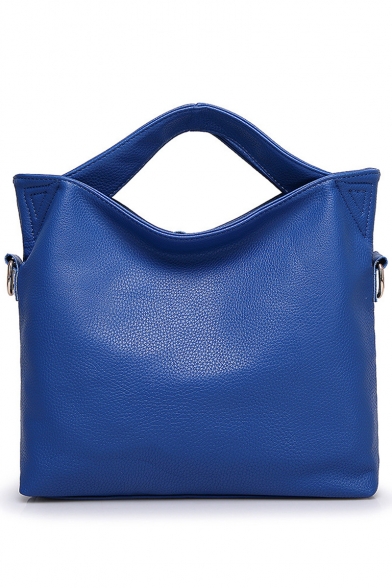 Minimalist Solid Color Portable Work Tote Bag with Zipper for Women 37*10*28 CM