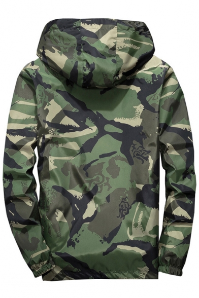 mens camo lightweight jacket