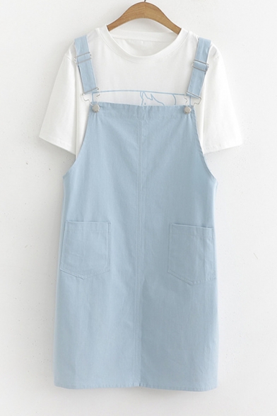 loose overall dress