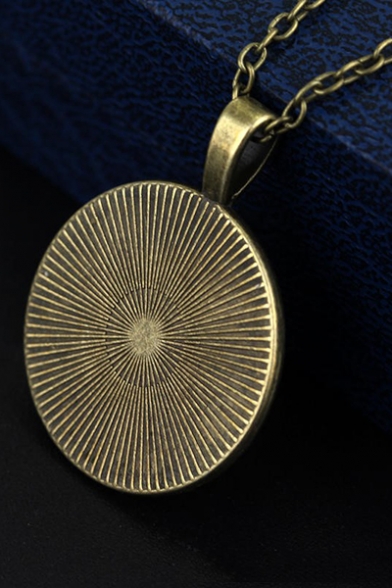 Cool Unique Popular Intelligent Heart Vintage Alloy Pendant Necklace