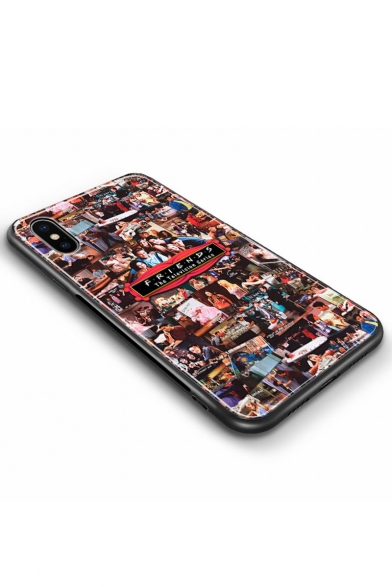 Popular FRIENDS TV Character Pattern Soft Case Mobile Phone Case for iPhone