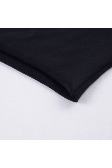 Hot Popular Round Neck Tassel Embellished Long Sleeve Plain Cropped Loose Sweatshirt