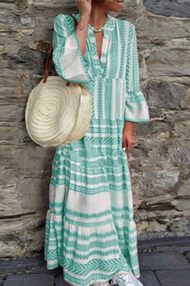 dresses with bell sleeves for summer