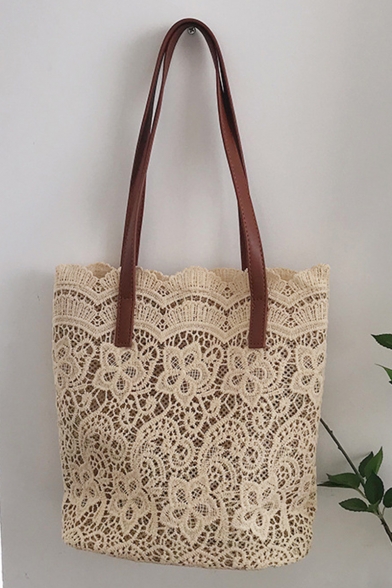 White Cuekondy 2019 New Women Tote Shoulder Bag Fashion Beach Lace Embroidered Bucket Square Crossbody Messenger Bag Handbag 