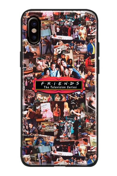 Popular FRIENDS TV Character Pattern Soft Case Mobile Phone Case for iPhone